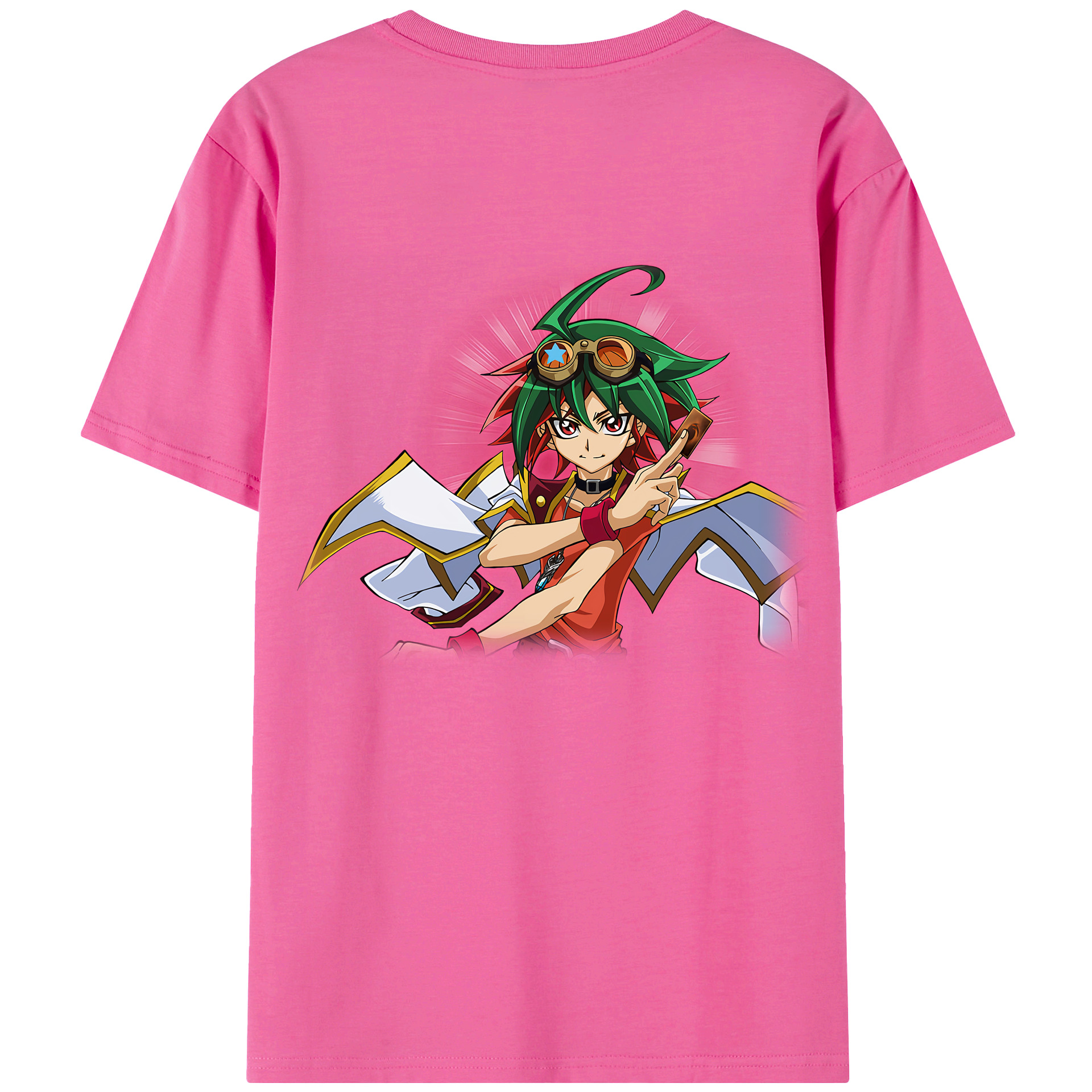 （画像用） 遊☆戯☆王 Yu-Gi-Oh! レディース半袖Tシャツ(バックプリント)